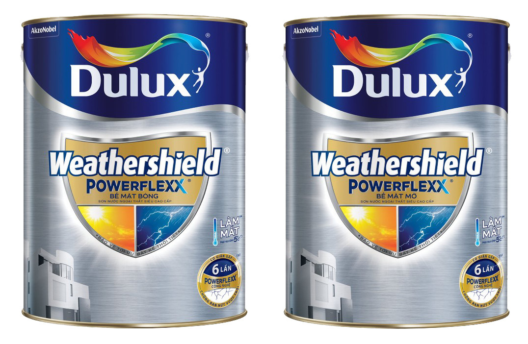 Sơn ngoại thất Dulux Weathershield Powerflexx