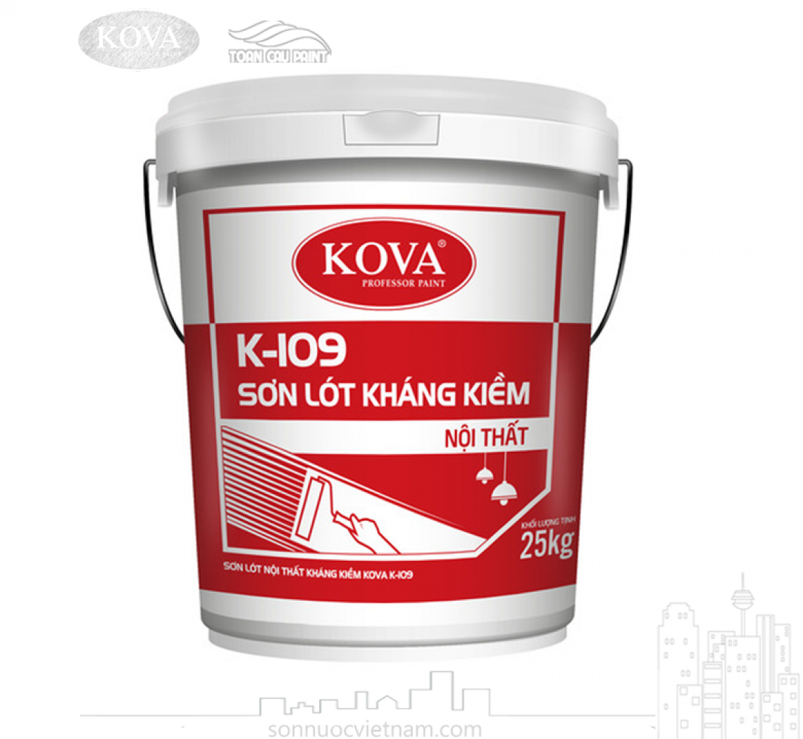 SƠN LÓT NỘI THẤT KHÁNG KIỀM KOVA K-109 