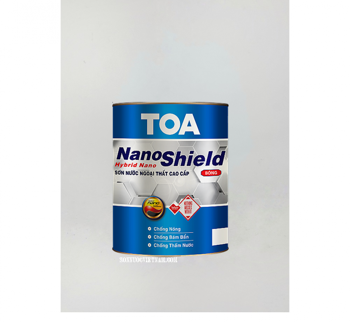 SƠN NGOẠI THẤT CAO CẤP TOA NANOSHIELD