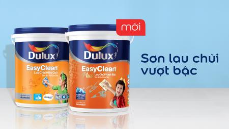 Dulux EasyClean - Xí xóa thật dễ dàng   