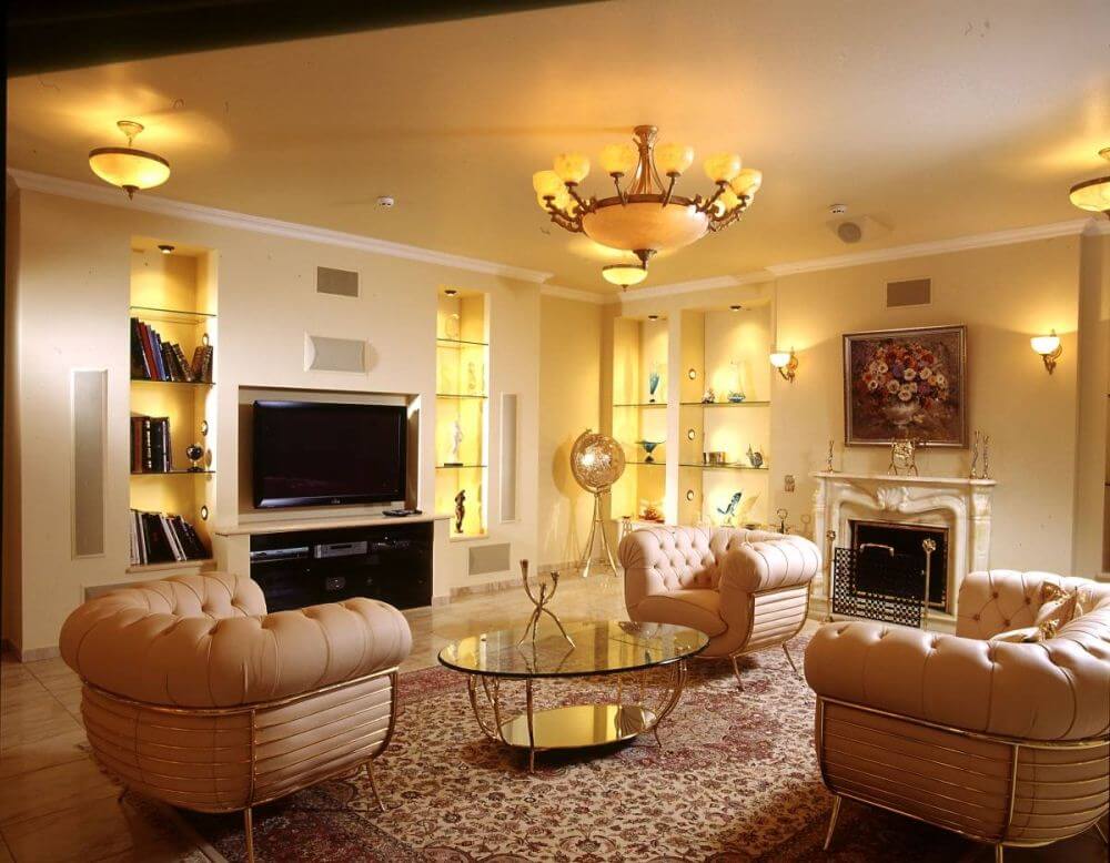 Mẹo sơn phòng khách màu vàng đẹp phù hợp với phong thủy