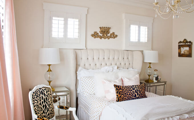 sơn phòng ngủ đẹp với mầu trắng sáng