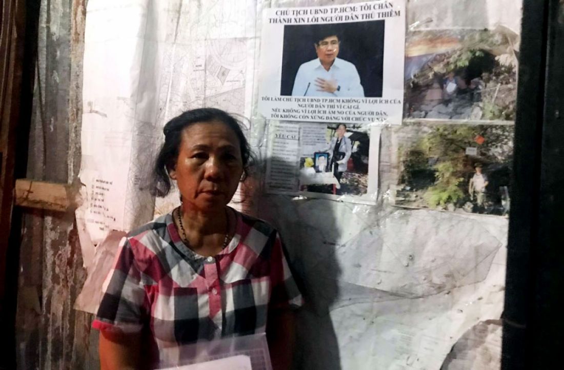 Gia đình bà Nguyễn Thị Kim Phượng mỗi người một nơi vì những sai phạm xảy ra tại Thủ Thiêm