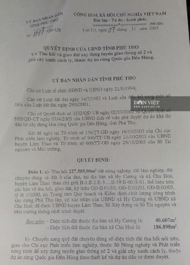 Phú Thọ: Cuộc sống của gần trăm hộ dân bị &quot;treo&quot; theo dự án &quot;treo&quot; suốt 17 năm - Ảnh 1.