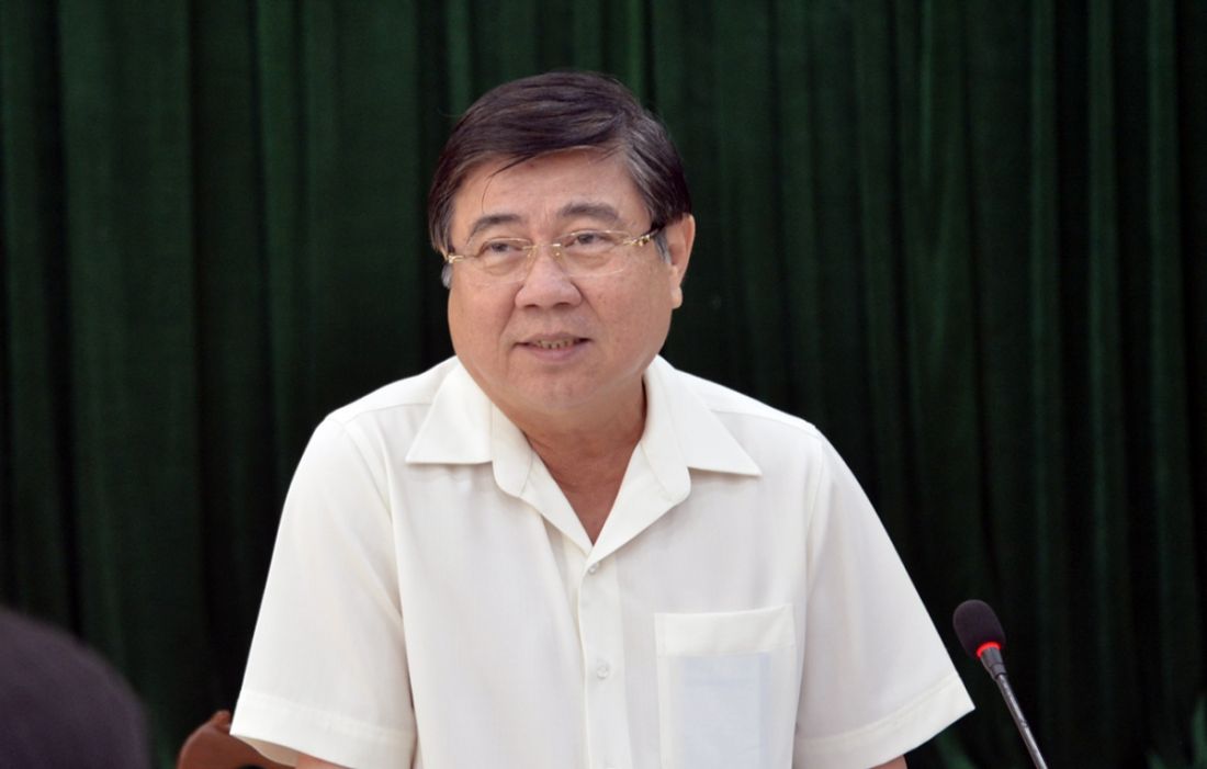 Ông Nguyễn Thành Phong- Chủ tịch UBND Thành phố Hồ Chí Minh 