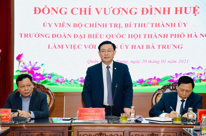 Bí thư Hà Nội: Nghiên cứu tổ chức phố đi bộ khu vực hồ Thiền Quang - ảnh 1