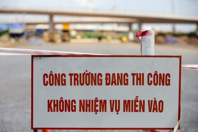 Toàn cảnh đại công trường 402 tỷ đồng nối vành đai 3 với cao tốc Hà Nội - Hải Phòng - Ảnh 14.