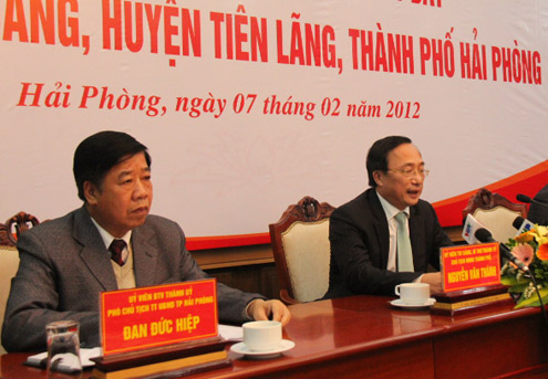 Hàng loạt lãnh đạo huyện Tiên Lãng bị đình chỉ công tác