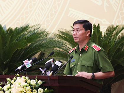 ông Hoàng Quốc Định, Giám đốc Sở CS PCCC Hà Nội