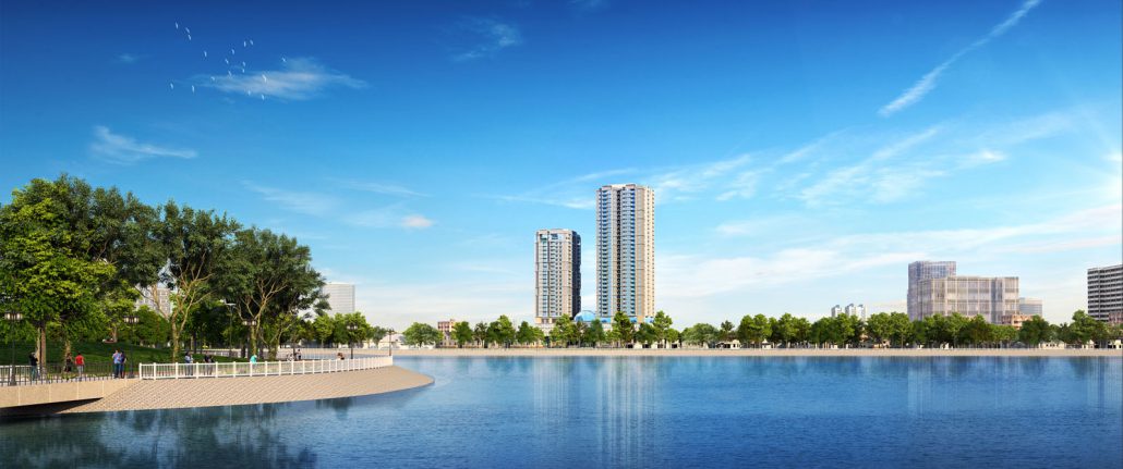 tầm viwe của sky park residence