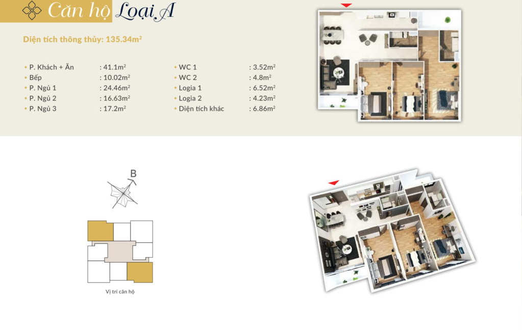 chung cư bohemia residence căn hộ a