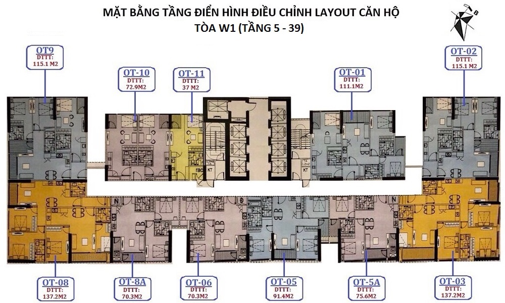 mặt bằng vinhomes west point tòa w1