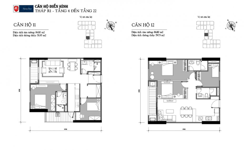 thiết kế căn hộ chung cư florence tower trần hữu dực