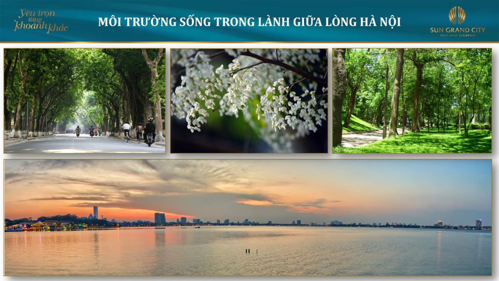 tiện ích chung cư sun grand city quảng an residence