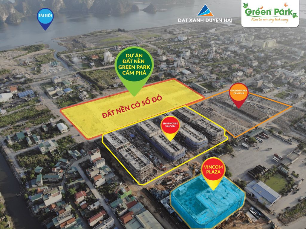 đất nền green park cẩm phả quảng ninh