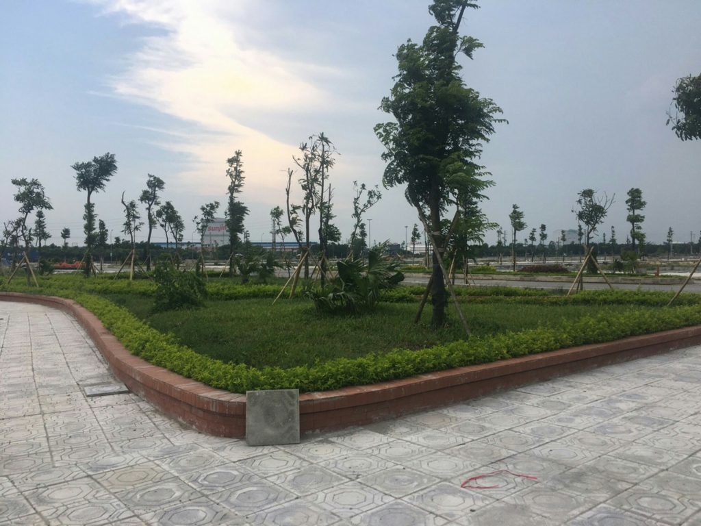 tiến độ dự án đồng văn green park