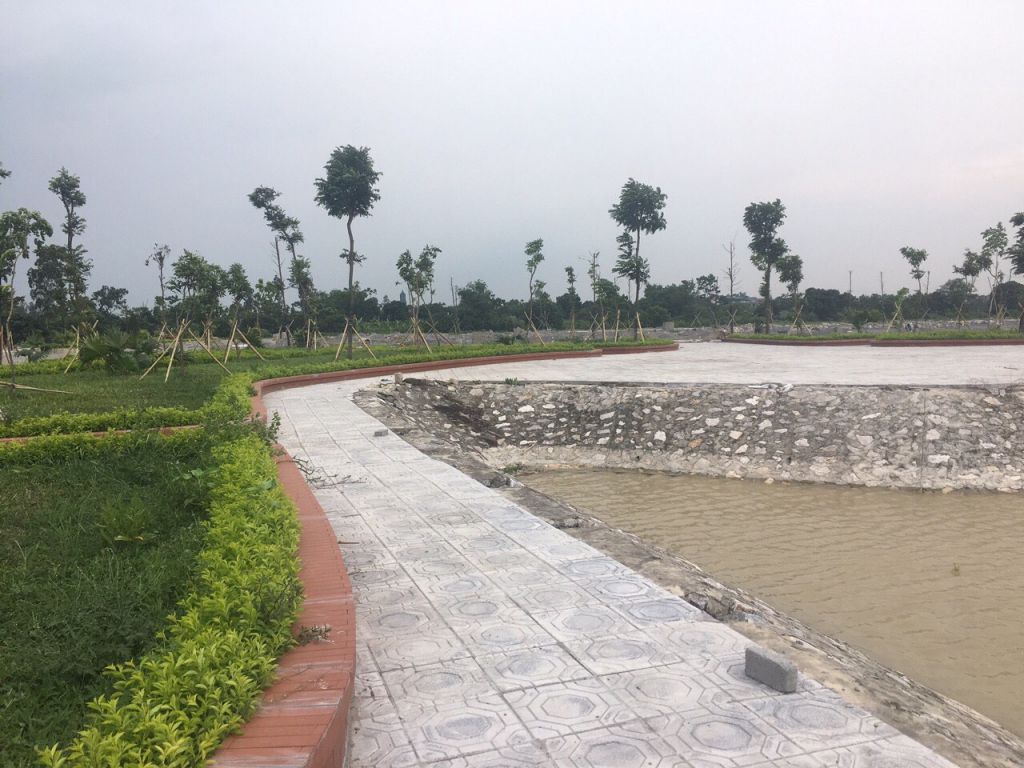 tiến độ dự án đồng văn green park