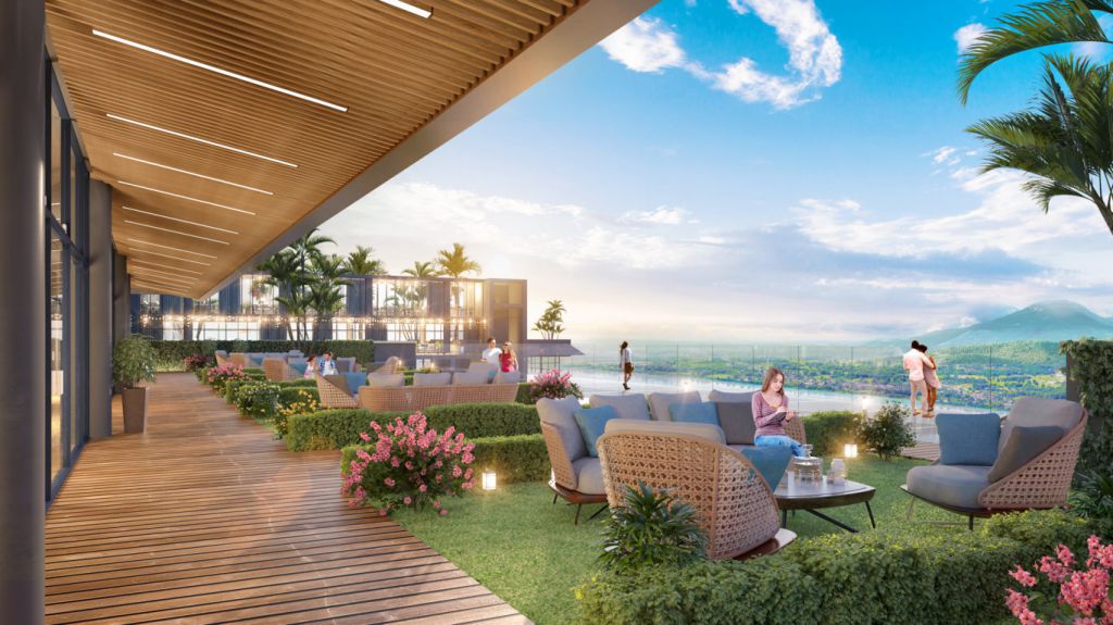 tiện ích skybar dự án wyndham lynn times thanh thủy