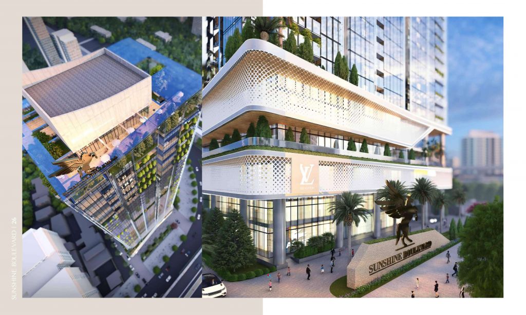 tiện ích dự án sunshine boulevard khuất duy tiến