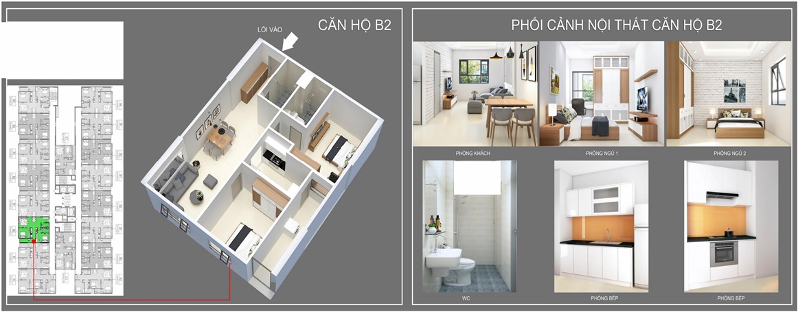 thiết kế căn hộ b2