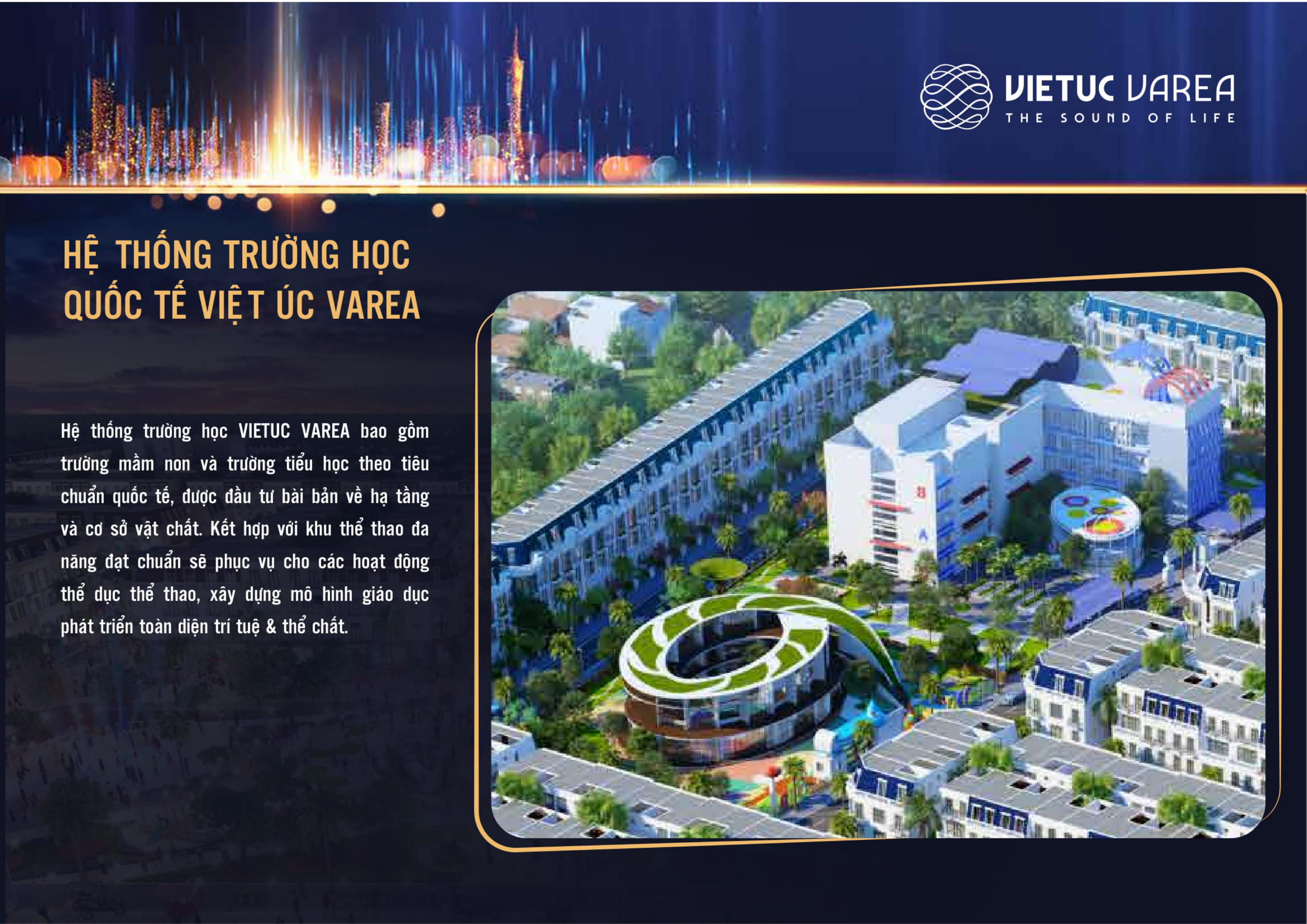 tiện ích dự án việt úc varea bến lức long an