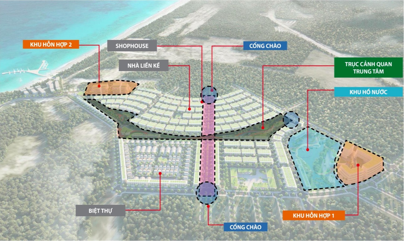 mặt bằng dự án meyhomes capital phú quốc