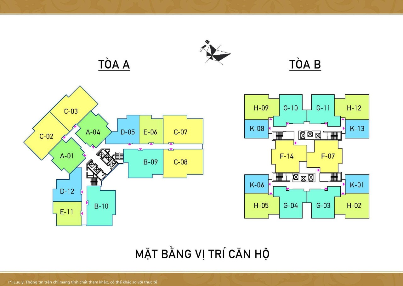 mặt bằng chung cư la casta tower văn phú hà đông