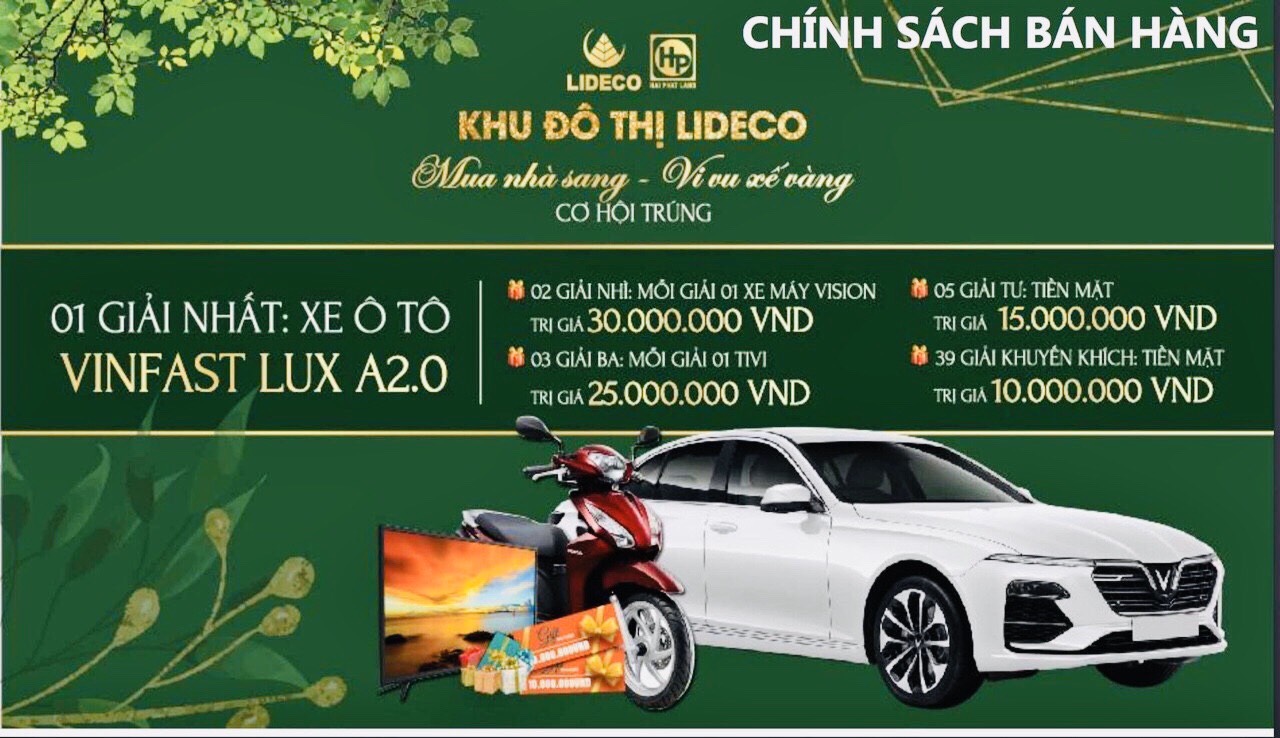 chính sách bán hàng dự án lideco