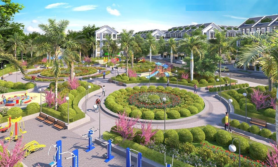 tiện ích dự án đại từ garden city