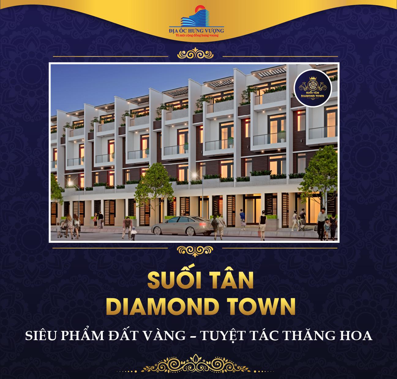 đất nền suối tân diamond town