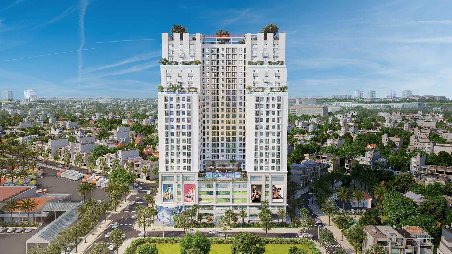 Phối cảnh 3 dự án Southern Star 897 Giải Phóng