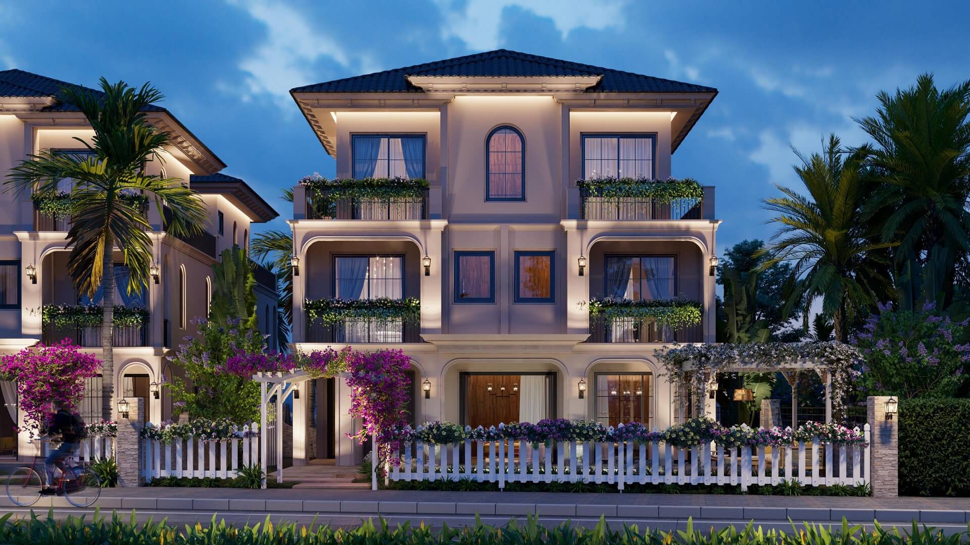 Phối cảnh villa Leona dự án The Residence Phú Quốc