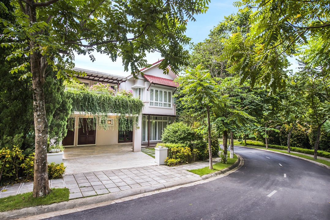 biệt thự xanh villas hòa lạc