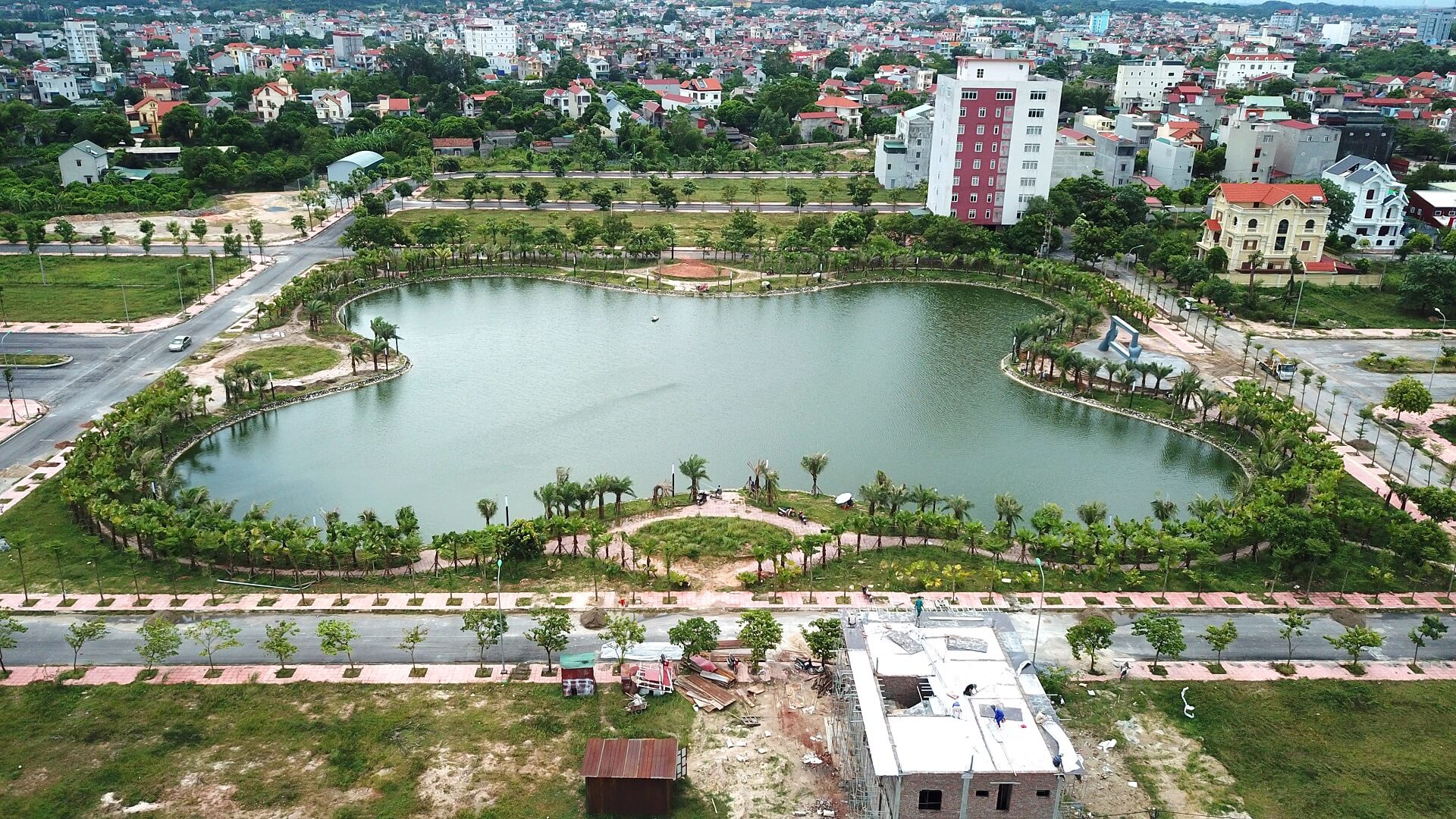 hình ảnh thực tế dự án chí linh palm city