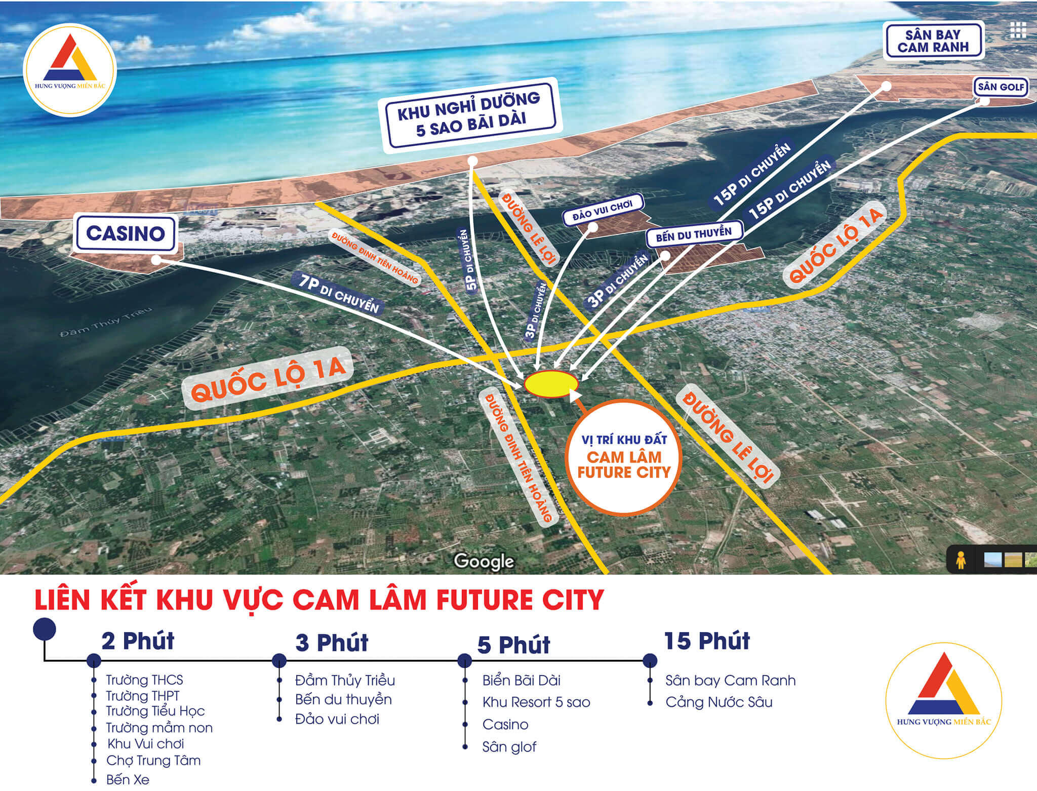 liên kết vùng dự án cam lâm future city