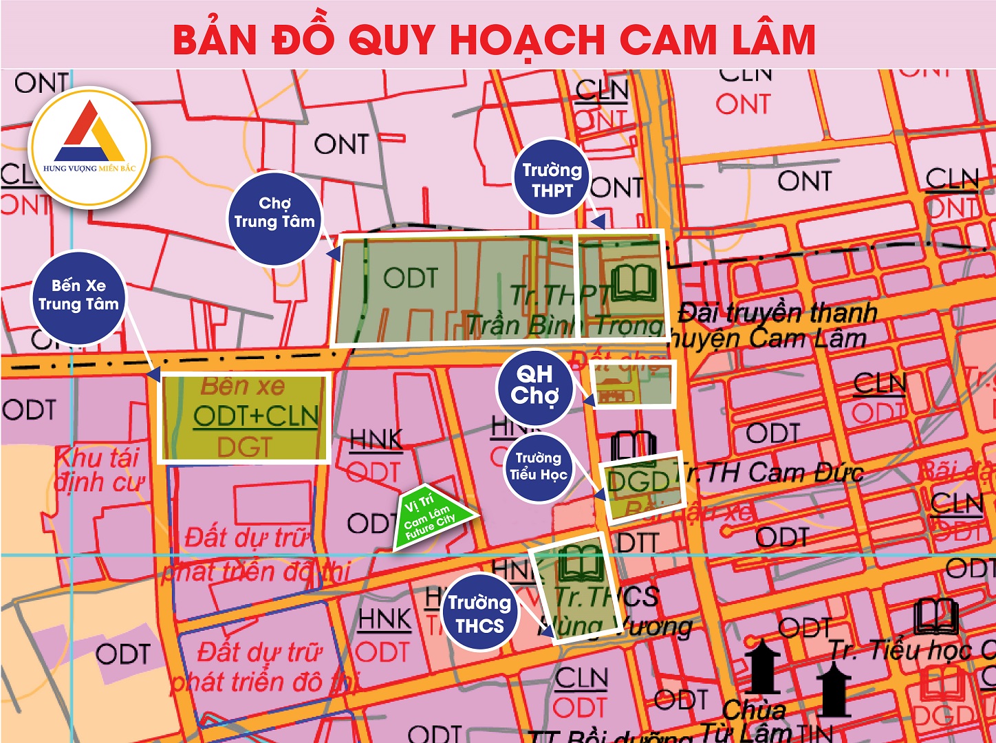 quy hoạch dự án cam lâm future city