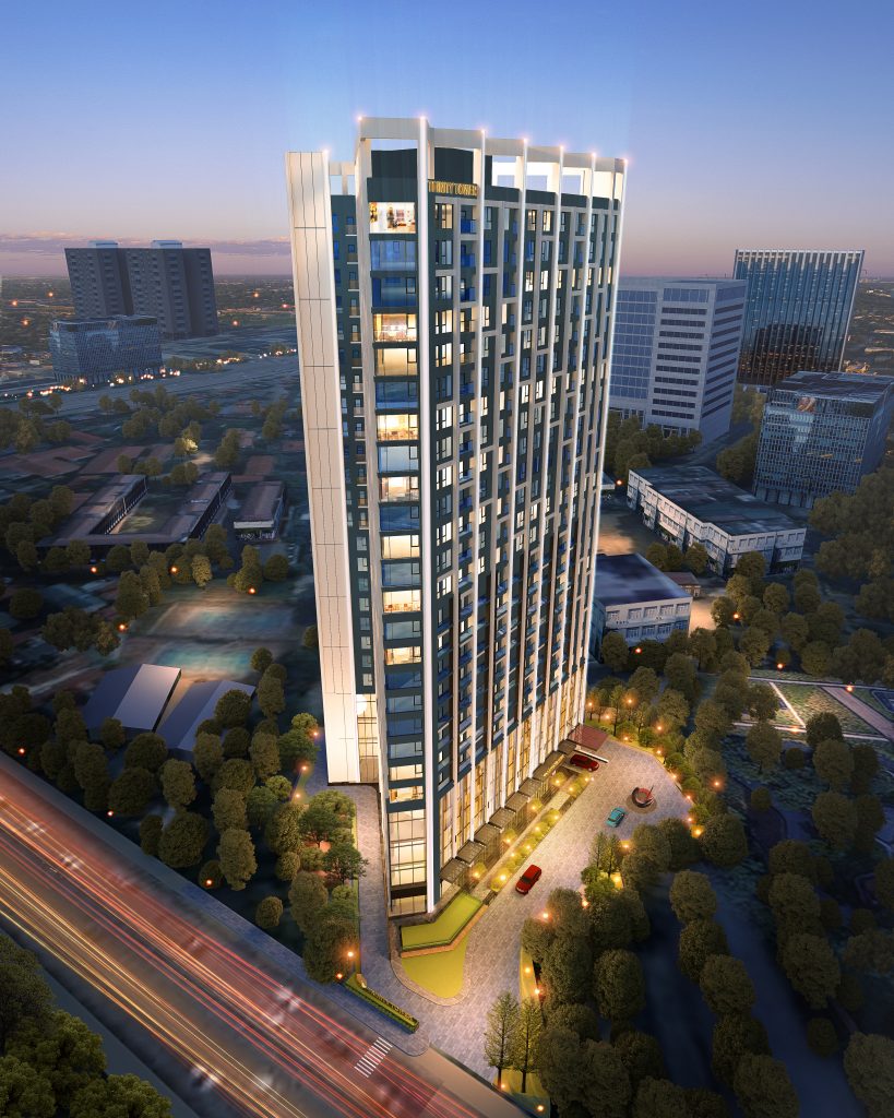 dự án chung cư trinity tower 145 hồ mễ trì