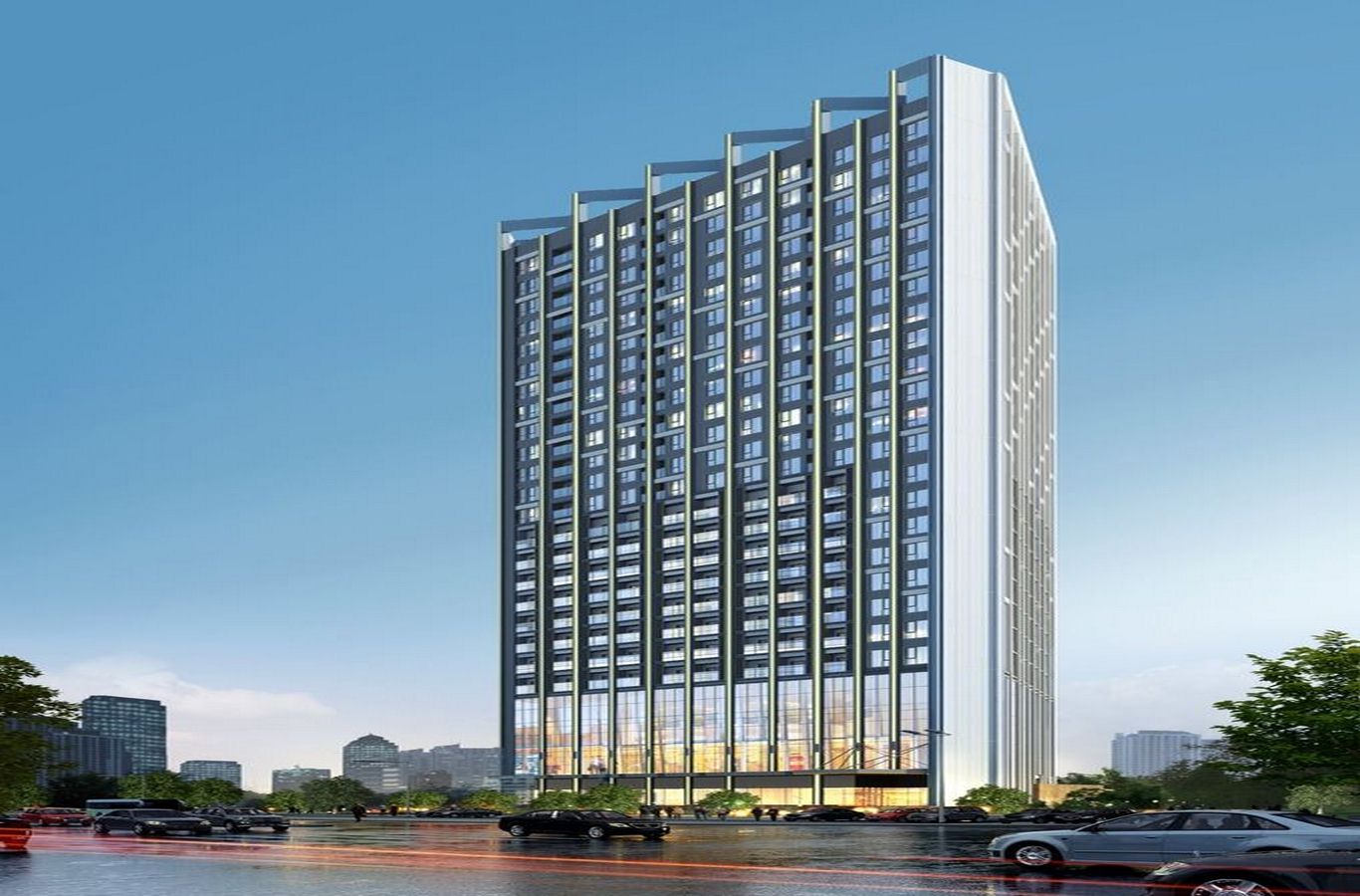  chung cư trinity tower 145 mễ trì