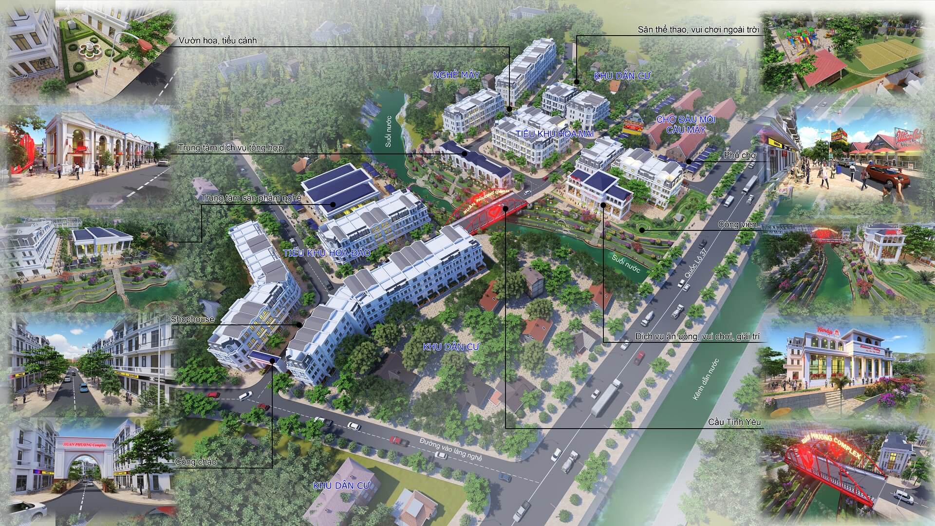 tiện ích dự án xuân phương complex thái nguyên