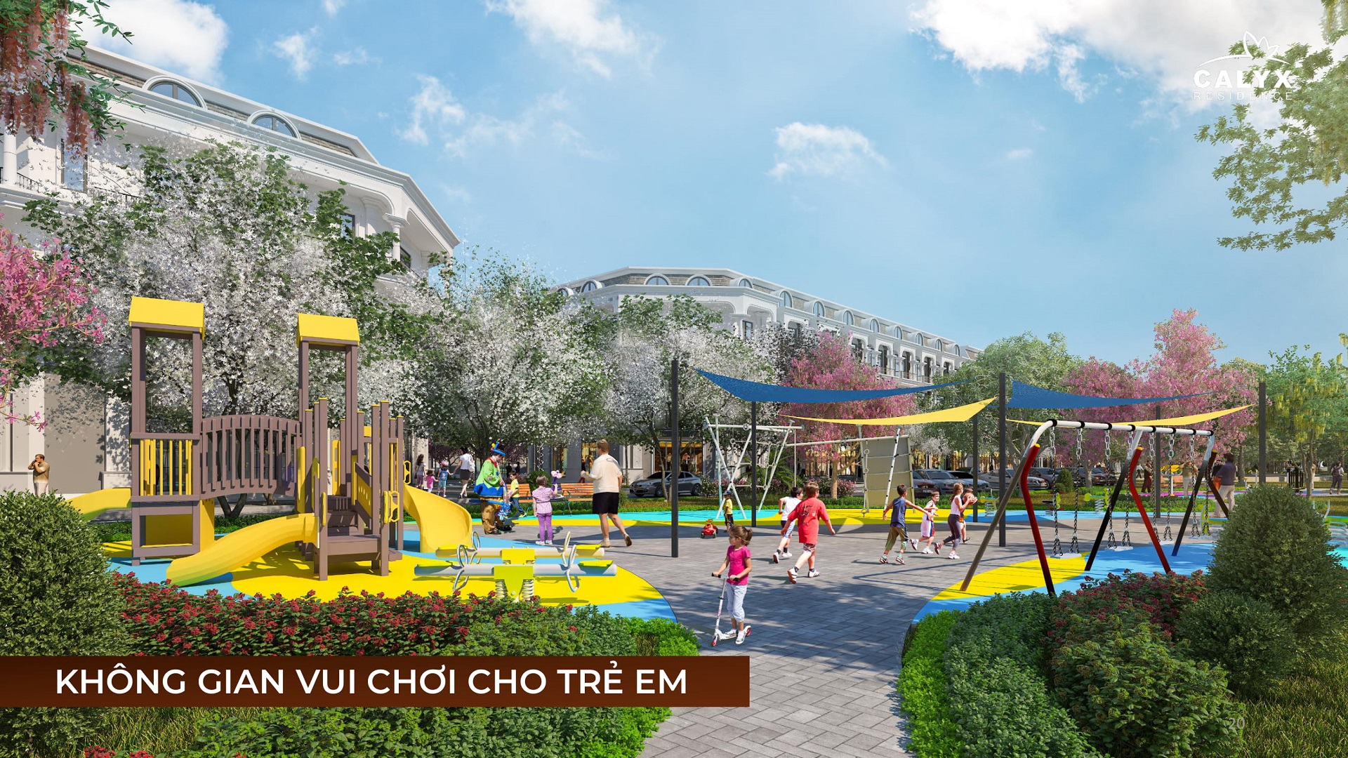 tiện ích dự án calyx residence uy nỗ