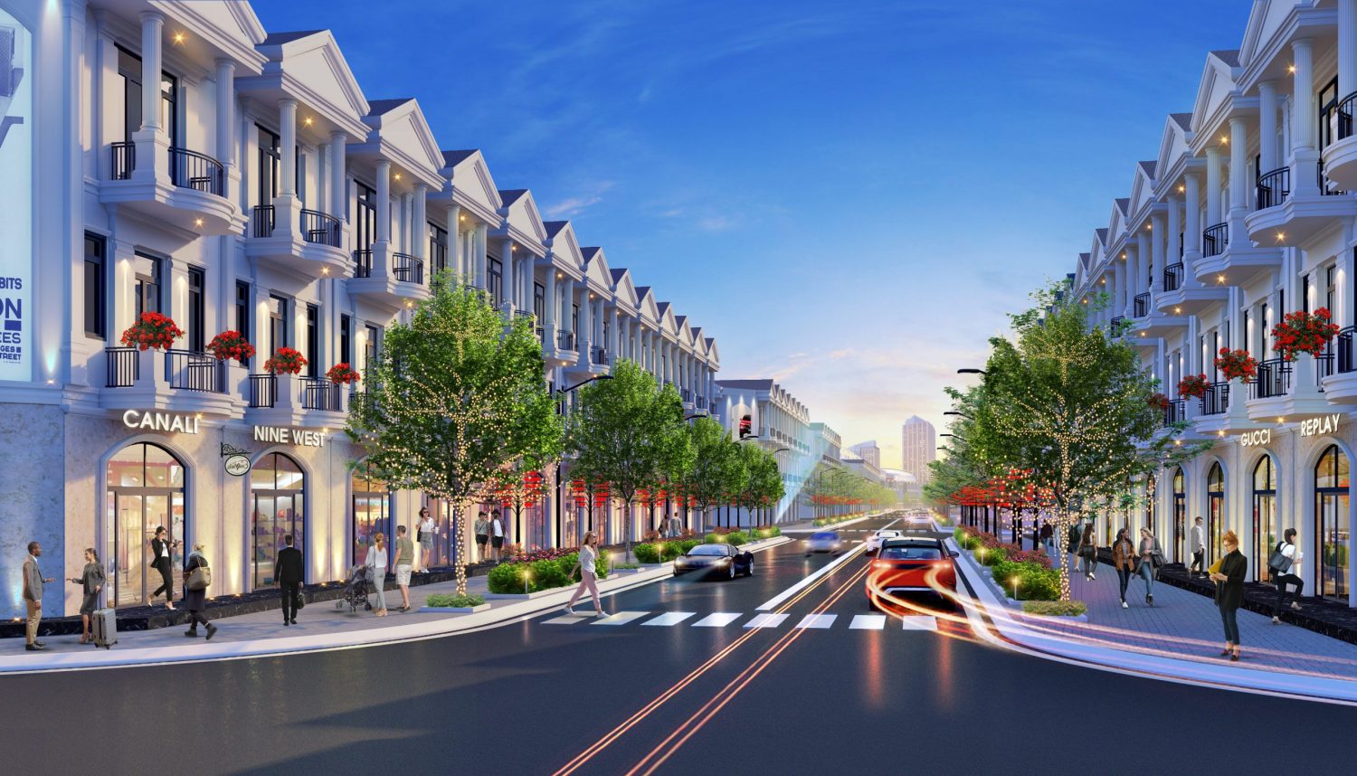 shophouse dự án mỹ hào garden city hưng yên