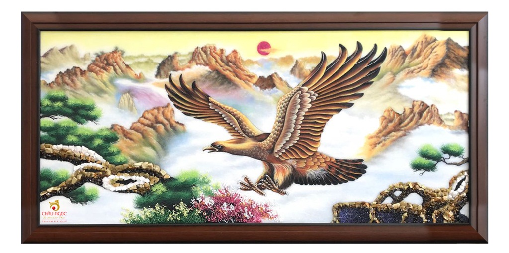 Tranh đá quý đại triển hồng đồ