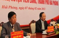 Hàng loạt lãnh đạo huyện Tiên Lãng bị đình chỉ công tác 