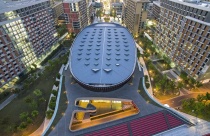 Công trình nhà thi đấu thể thao với kiến trúc độc đáo ở Thượng Hải