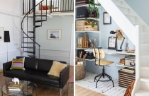 10 ý tưởng thiết kế cầu thang cho nhà có gác lửng chật hẹp