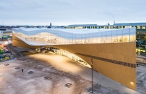 Thư viện hình con tàu ở thủ đô Phần Lan