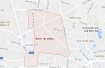 Khu dân cư Bắc Tỉnh lộ 10 phường Bình Trị Đông, quận Bình Tân: Điều chỉnh chức năng sử dụng đất ô phố C2-2