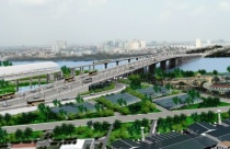 TP.HCM: Thu hồi 65.326m2 đất để xây công viên tại chân cầu Sài gòn