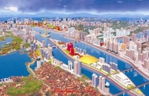 Khởi động lại dự án đô thị ven sông Hồng
