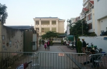 Cưỡng chế thu hồi khu đất “vàng” trước cổng trường tiểu học Nghĩa Đô